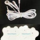 OMRON PM3030 Compatible QUAD 4 Snap Lead Cable for Pulse Massager + 8 Pads OMRON PM3030 Compatible QUAD 4 Snap Lead Cable for Pulse Massager + 8 Pads