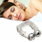 4 Stop Snoring MAGNETIC Nose Plug Night Sleep Aid Anti Snoring with case