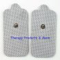 XL Replacement Electrode Pads (4) Rectangular ~ AURAWAVE AURA WAVE Compatible
