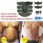 Rechargeable Abs Abdominal Toner Trainer Stimulator for Men Women USB Edition