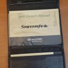 2008 Hyundai Santa Fe Owners Manual Hand Book Guide Set with Case 2008 Hyundai Santa Fe Owners Manual Hand Book Guide Set with Case