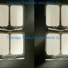 32 RE-USABLE WIRED PADS, FOR TENS 7000, 2"X 3" WHITE, PREMIUM MULTi STICK GEL