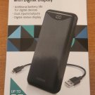 Nizoni 10000 mAH powerbank with digital display color black Nizoni 10000 mAH powerbank with digital display color black