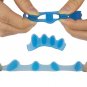 Pair Protective Toe Separators Suitable Bunion Corrector Soft Comfortable Gel