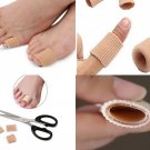 2 Gel 3" long Finger Toe Sleeve Tubes Gel Liners to Prevent Corn Callus Blisters