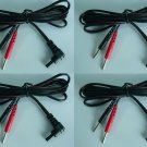 4 TENS Unit Lead Wires for TENS Therapy Massager 2.35mm with 2mm pin 4 TENS Unit Lead Wires for TENS Therapy Massager 2.35mm with 2mm pin