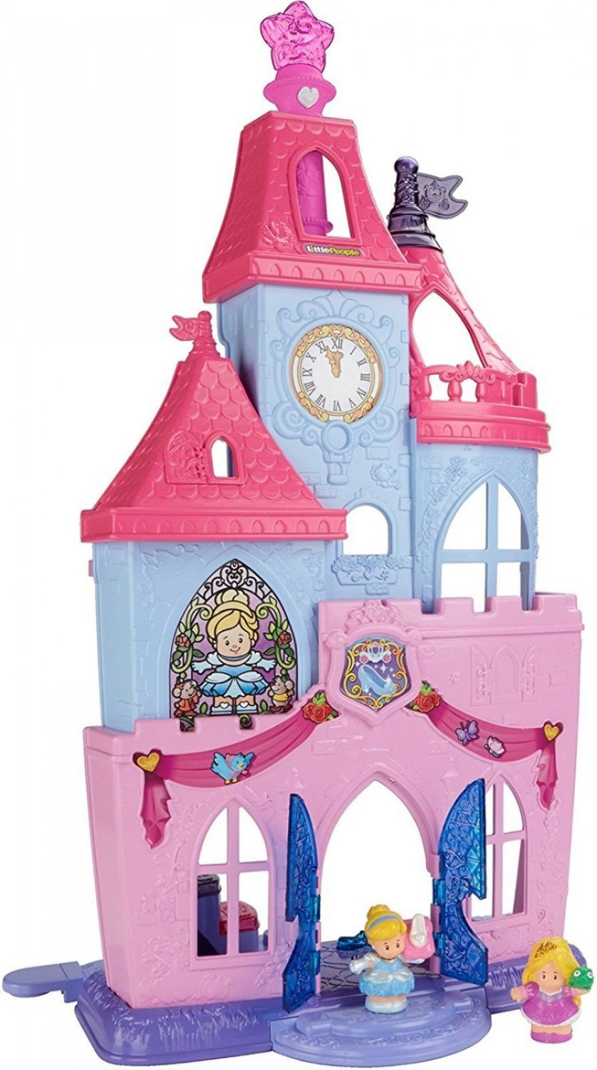 little people princess castle with wand