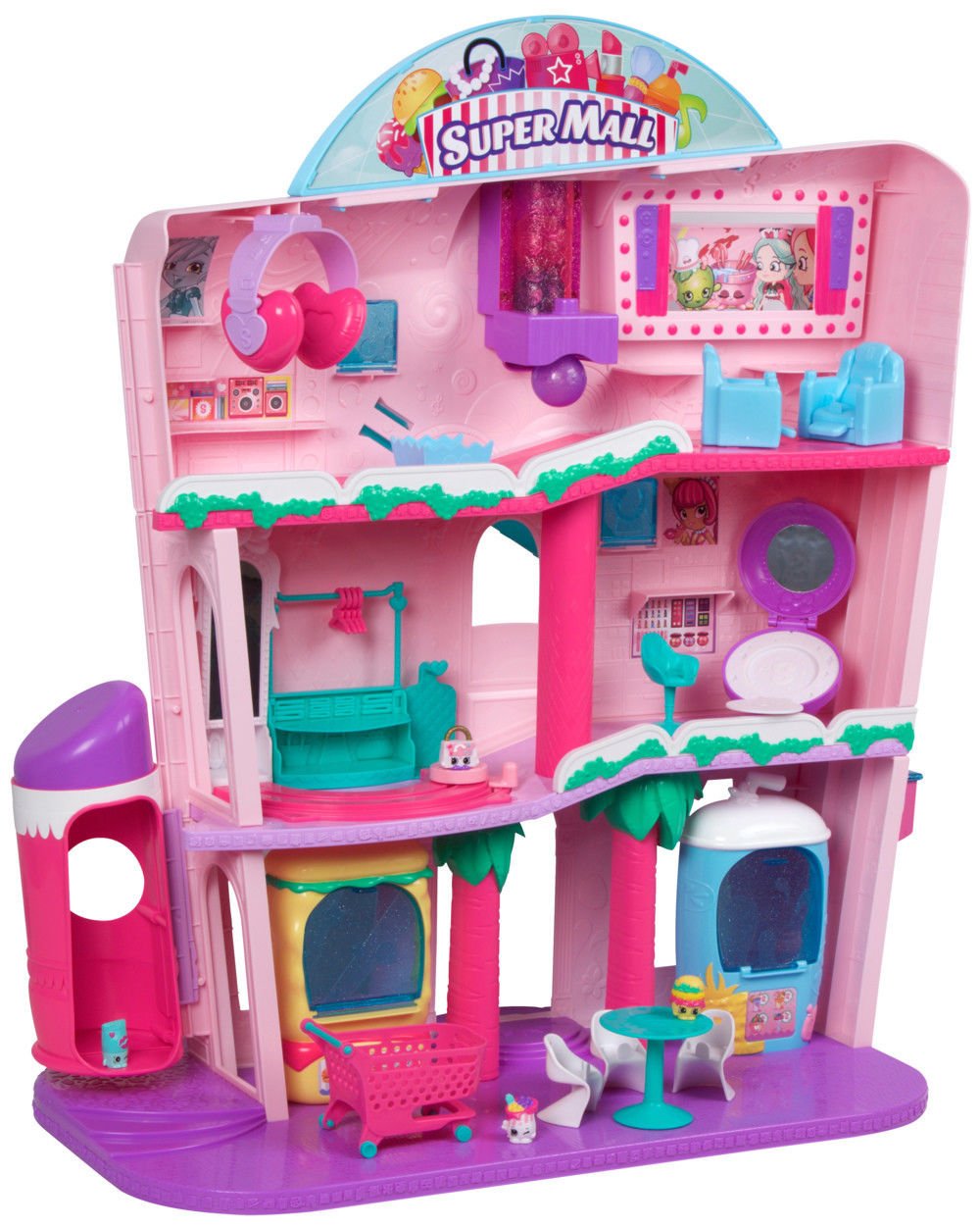 shopkins shopville super mall