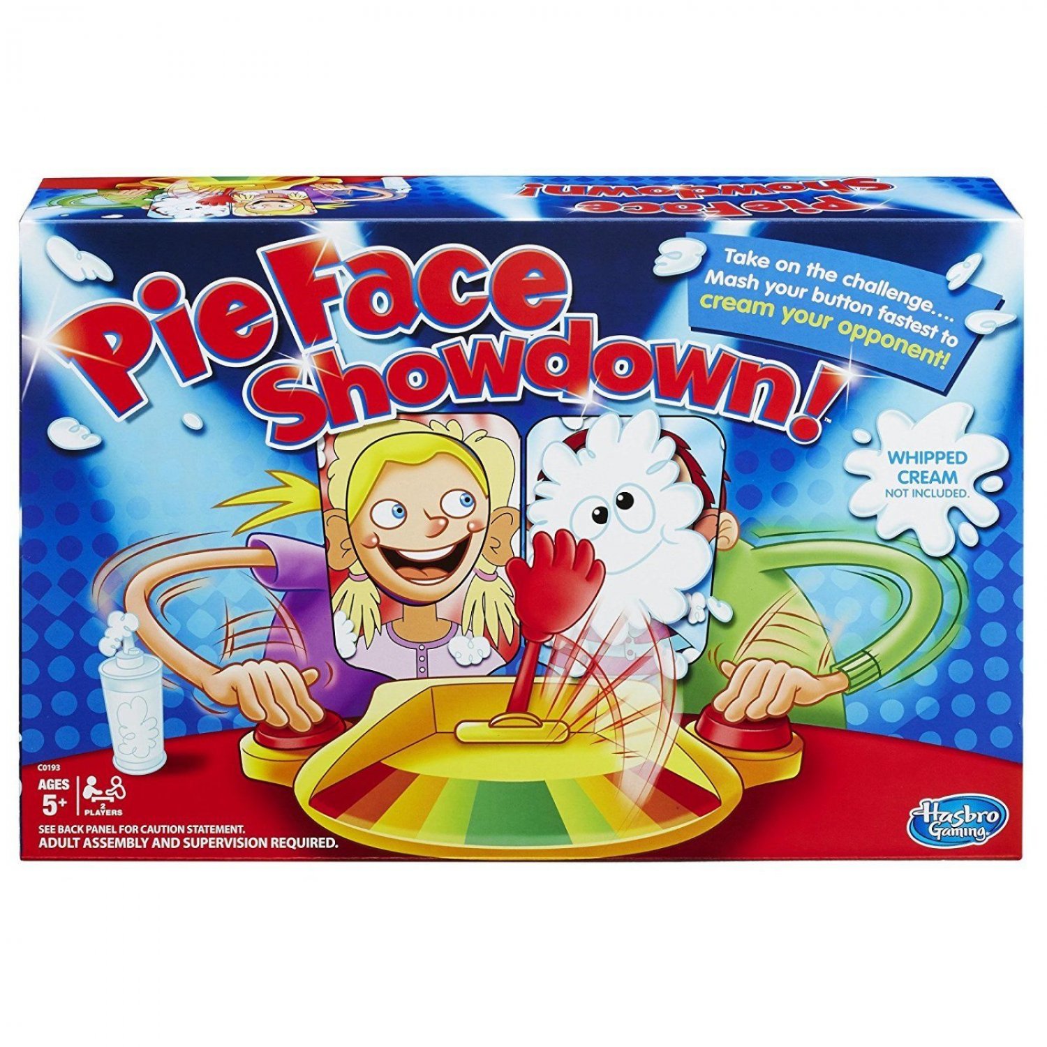 pie face showdown game