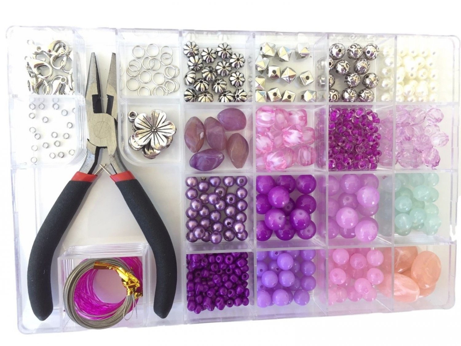 Jewelry Making Kit Diy Beginners Beads Jewelry Kit Girls Creativity Toys Ts 
