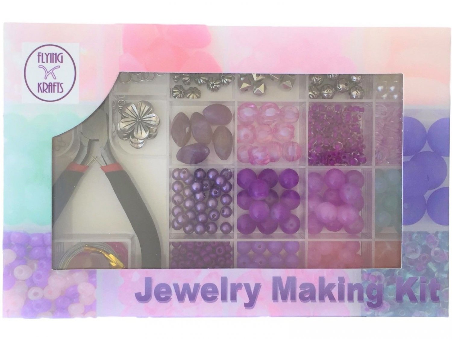 Jewelry Making Kit Diy Beginners Beads Jewelry Kit Girls Creativity