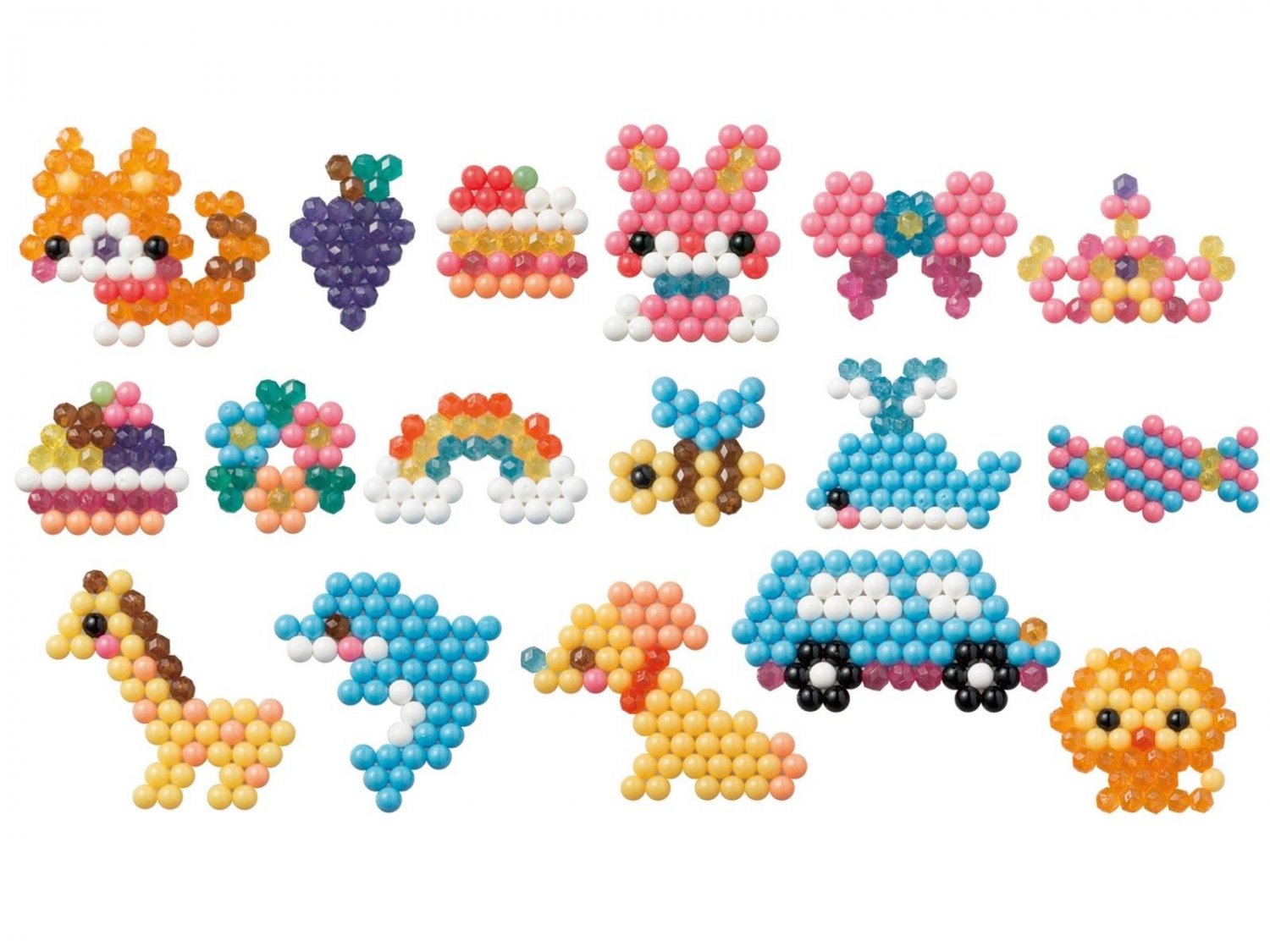 Aquabeads Beginners Studio Create Animals Flowers Fun Designs Beads