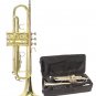 Student Bb Trumpet Windsor MI-1001 Outfit Including Case Music Musician Gifts