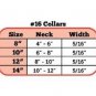 Mirage Pet Products No.16 Dog Collar, 12-Inch, Silver