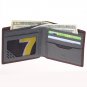 Pazaro Mens Wallet Natural Genuine Leather Slim Bifold Wallet Brown Color