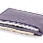 Men Leather Slim Wallet Premium Black minimalist Front Pocket Card Case Holder