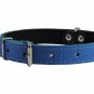Genuine Leather Studded Padded Dog Collar 15"x5/8" Wide Fits 10"-13" Neck, Pomer