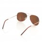 Shaderz USA America Aviator Sunglasses - Great Accesory for 4th of July - Gold C