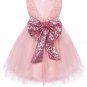 Baby Flower Girl Dress Princess Kids Pageant Party Dance Birthday Ball Gown