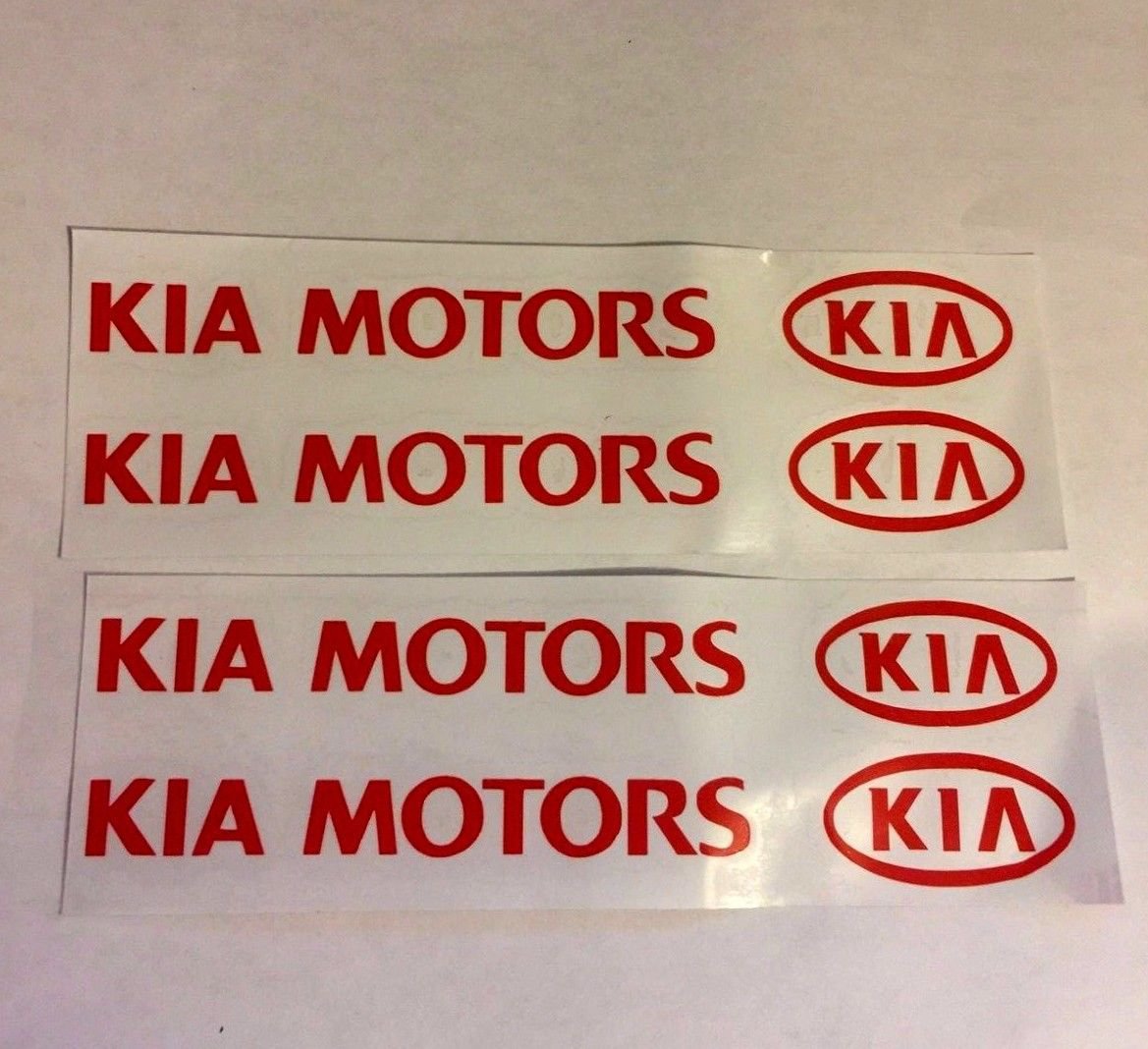 4pc  Sticker Set Door Handle Vinyl Fit Car Auto KIA MOTORS