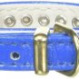 Mirage Pet Products 3/8-Inch Pearl Pet Collar, Size 8, Blue