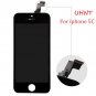 UHNT iPhone 5C(Black) LCD Display Digitizer Touch Screen Replacement Parts kit w
