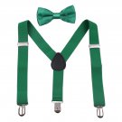 GUCHOL Kids Suspenders Bowtie Set - Adjustable Length Christmas Clothing Accesso