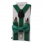 GUCHOL Kids Suspenders Bowtie Set - Adjustable Length Christmas Clothing Accesso