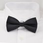 Mr.Van Adjustable Bow Tie Black Pre-tied Bow ties for men boys Wedding Gifts for