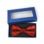 Mr.Van Classic Black Floral Bow Ties Mens Adjustable Pre-tied Formal Tuxedo Blac