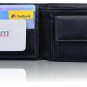 EEM small men´s leather wallet in pocket size black