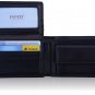 EEM small men´s leather wallet in pocket size black