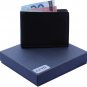 EEM small men´s leather wallet in pocket size black