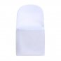 Surmente Polyester Folding Chair Cover for Weddings, Banquets, or Restaurants (I