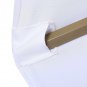 Surmente Polyester Folding Chair Cover for Weddings, Banquets, or Restaurants (I