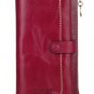 Women's Wallet Large Capacity Luxury Genuine Leather Pu Card Holder Zipper