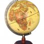 Exerz Antique Globe (Large Dia 10" / 25cm) With A Wood Base, Political Desktop W