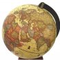 Exerz Antique Globe (Large Dia 10" / 25cm) With A Wood Base, Political Desktop W