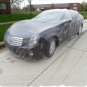 West Lake Clear Plastic Disposable Car Cover Temporary Universal Rain Dust Garag