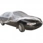West Lake Clear Plastic Disposable Car Cover Temporary Universal Rain Dust Garag