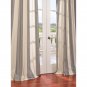 Set 2 Grey Linen Curtains Long Panels Drapes 84-120 inch