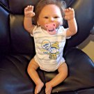 CHILD FRIENDLY NEW  Real Looking newborn BABY DOLL SOFT SILICONE VINYL