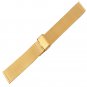 New Gold Milanese Stainless Loop Steel Band Milanese Mesh Watch Strap 16mm
