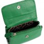 Leather Wallet Latest Credit Card Safe Holder/Case/Protector Green