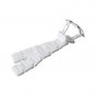RECHERE Ceramic Bracelet Watch Band Strap Deployment Clasp 20mm White
