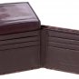 Lord West Men's Exotic Bi-Fold Leather Wallets with Flipout ID and Coin Pockets
