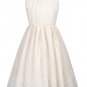 Girls Ball Gown Dress Lace Wedding Party Ball Gown Dresses 10-11yrs