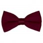 Tuxedo Park Boy's Poly-Satin Bow Ties - Burgundy
