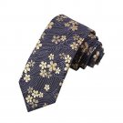 COOFANDY Mens Party Tie Classic Necktie Floral Silk Woven Neck Ties