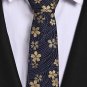 COOFANDY Mens Party Tie Classic Necktie Floral Silk Woven Neck Ties